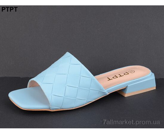 Шльопанці жіночі полегшені Літо A261-7A (8 пар р.36-41) "PTPT" недорого оптом від прямого постачальника, зображення 2