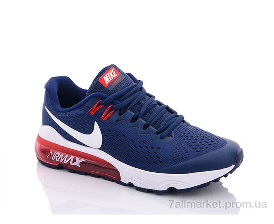 Кросівки чоловічі модні Весна/осінь FQ2 синьо-червоний (8 пар р.40-44) "CR" недорого оптом від прямого постачальника, зображення 2