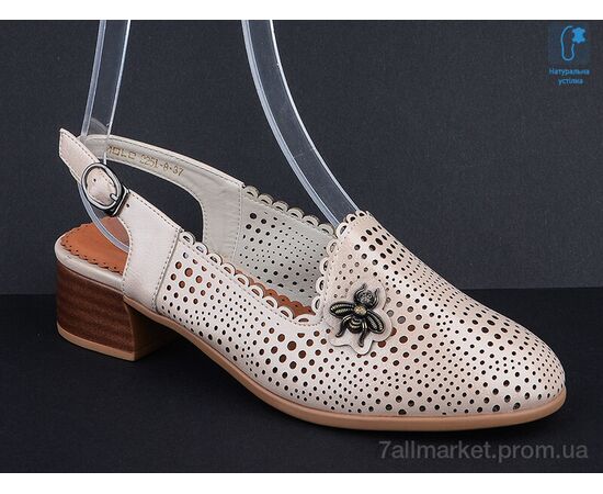 Туфлі жіночі стильні Літо 225L-8 (8 пар р.36-41) "Molo" недорого оптом від прямого постачальника, зображення 2