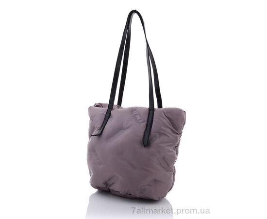 Жіноча сумка 1124-2 grey 28*30*18 см, "David Polo" недорого оптом від прямого постачальника, зображення 2