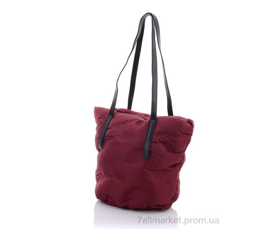 Жіноча сумка 1124-6 bordo 28*30*18 см, "David Polo" недорого оптом від прямого постачальника, зображення 2