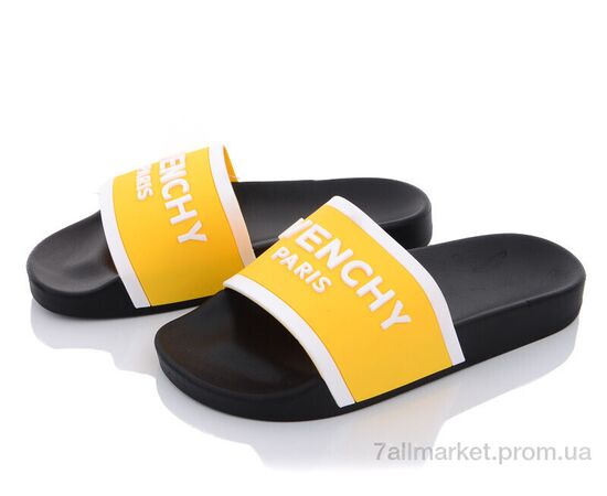 Фотография Шлепки женские облегченные Лето Q110-L30-15 yellow (8 пар р.36-41) "Violeta" недорого оптом от прямого поставщика, изображение 2