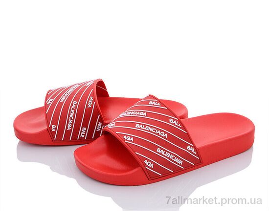 Фотография Шлепки женские облегченные Лето Q115-L33-13 red (8 пар р.36-41) "Violeta" недорого оптом от прямого поставщика, изображение 2