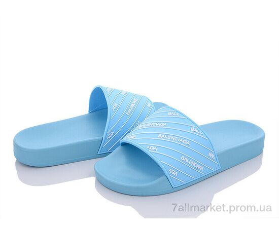 Фотография Шлепки женские облегченные Лето Q115-L33-11 blue (8 пар р.36-41) "Violeta" недорого оптом от прямого поставщика, изображение 2