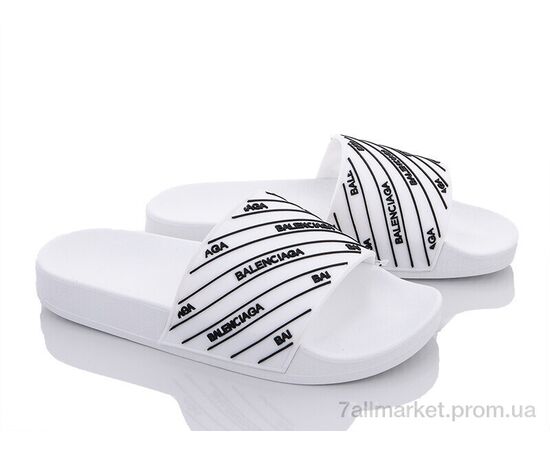 Фотография Шлепки женские облегченные Лето Q115-L33-2 white (8 пар р.36-41) "Violeta" недорого оптом от прямого поставщика, изображение 2