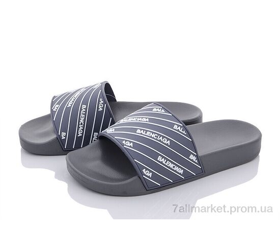 Фотография Шлепки женские облегченные Лето Q115-L33-5 grey (8 пар р.36-41) "Violeta" недорого оптом от прямого поставщика, изображение 2