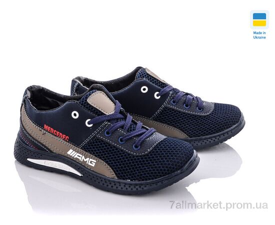 Фотография Кроссовки детские модные Весна/осень Sunshine D6-3A сине-олив. (8 пар р.34-39) "Paolla" недорого оптом от прямого поставщика, изображение 2