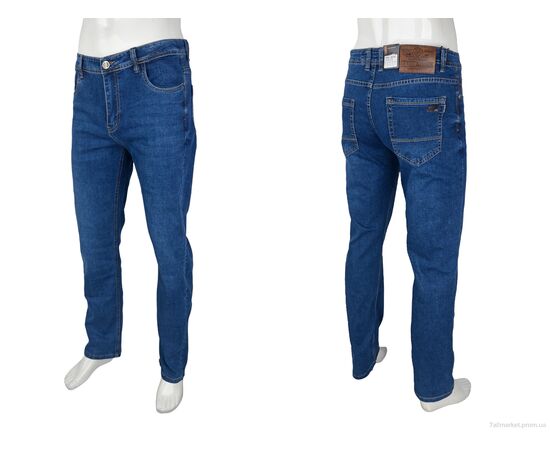 Джинси чоловічі Весна/осінь BR2001 (8 шт. р.сітка32-38) "Baron" недорого оптом від прямого постачальника, зображення 3
