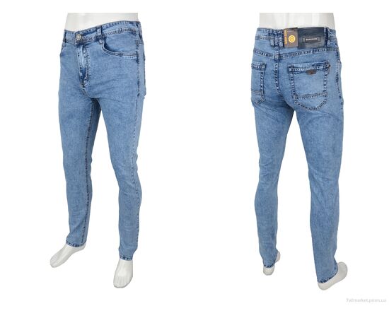 Джинси чоловічі Весна/осінь BR2012 (8 шт. р.сітка31-38) "Baron" недорого оптом від прямого постачальника, зображення 3