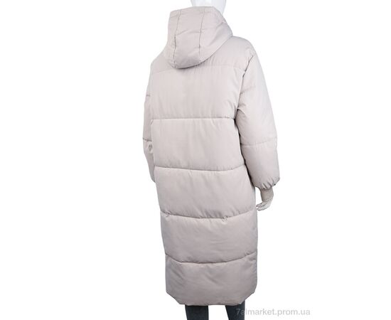 Фотография Пальто женское Зима C6809 beige (09081) (4 шт. р.сетка 50-56) "Obuvok" недорого оптом от прямого поставщика, изображение 2