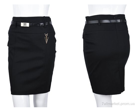 Спідниця дитяча Весна/осінь 001 black (08999) (5 шт. р.сітка36-44) "Obuvok" недорого оптом від прямого постачальника, зображення 3