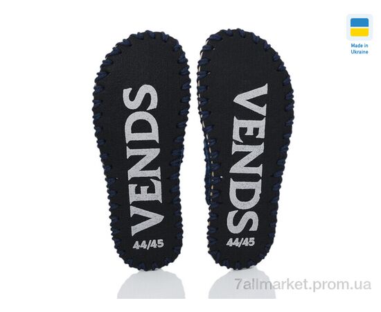 Тапки чоловічі домашні Весна/осінь 379M синій (9 пар р.40-45) "Active" недорого оптом від прямого постачальника, зображення 3