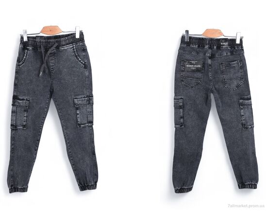 Фотография Джинсы детские Весна/осень 8302 (7 шт. р.сетка 25-31) "Baron" недорого оптом от прямого поставщика, изображение 3