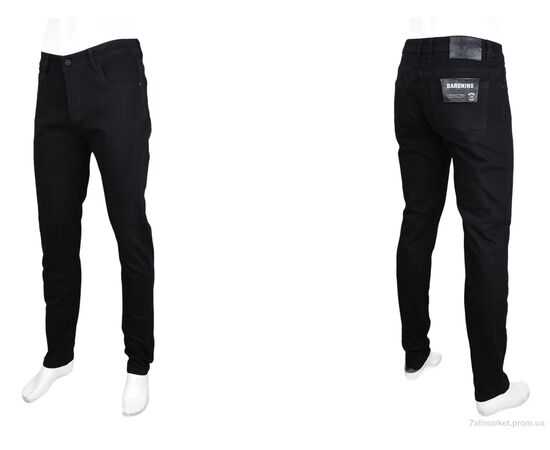 Джинси чоловічі Весна/осінь L7105-1 (8 шт. р.сітка29-38) "Baron" недорого оптом від прямого постачальника, зображення 3
