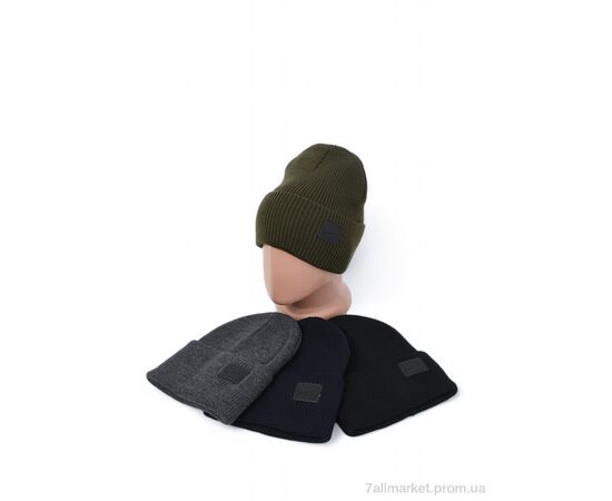 Шапка чоловіча Зима 10-05 mix (5 шт. р.сіткаOne size) "TUZZI" недорого оптом від прямого постачальника, зображення 2