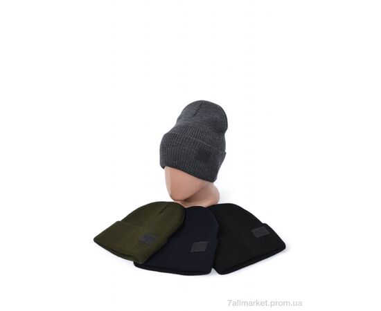Шапка чоловіча Зима 10-06 mix (5 шт. р.сіткаOne size) "TUZZI" недорого оптом від прямого постачальника, зображення 2