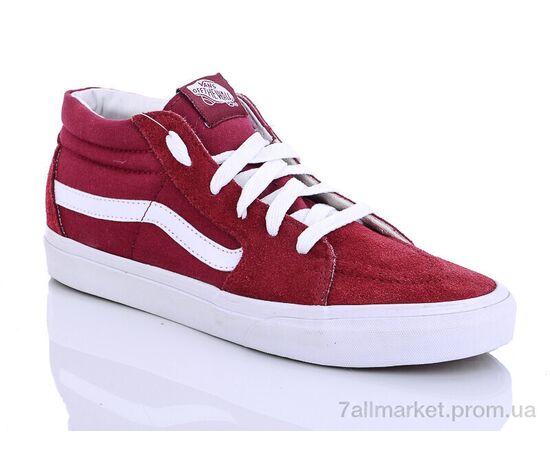 Кросівки чоловічі модні Весна/осінь A102-4 bordo (8 пар р.41-45) "AOKA" недорого оптом від прямого постачальника, зображення 2