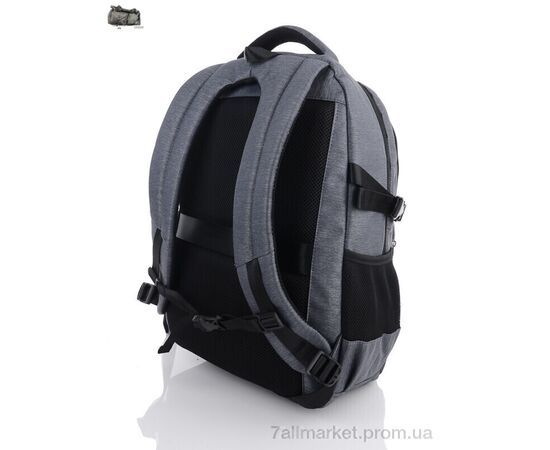 Чоловічий рюкзак 1089 grey 46*32*20 см, "Superbag" недорого оптом від прямого постачальника, зображення 2