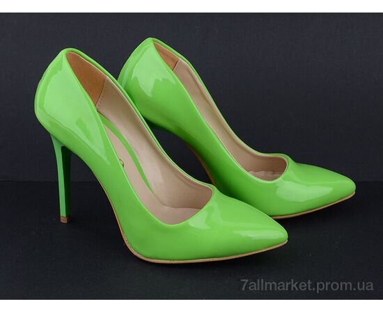 Туфлі жіночі стильні Весна/осінь 010 класик green (8 пар р.36-40) "Mona Lisa" недорого оптом від прямого постачальника, зображення 2