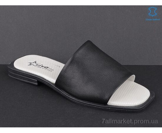 Шльопанці жіночі полегшені Літо 003-1 black (5 пар р.37-41) "Viva Star" недорого оптом від прямого постачальника, зображення 2