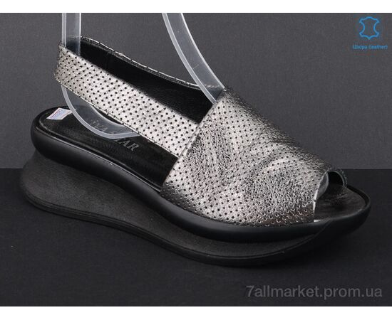 Босоніжки жіночі літні Літо 569-290 gun (5 пар р.36-40) "Viva Star" недорого оптом від прямого постачальника, зображення 2