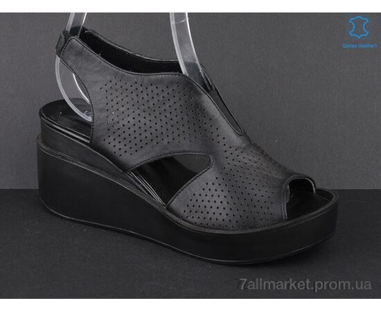 Босоніжки жіночі літні Літо 57200 black (5 пар р.36-40) "Viva Star" недорого оптом від прямого постачальника, зображення 2