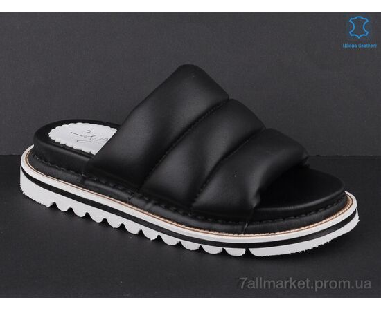 Шльопанці жіночі полегшені Літо 5061 black (5 пар р.36-40) "Viva Star" недорого оптом від прямого постачальника, зображення 2