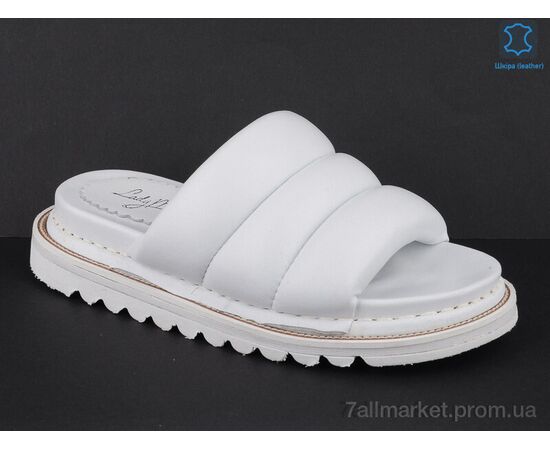 Шльопанці жіночі полегшені Літо 5061 white (5 пар р.36-40) "Viva Star" недорого оптом від прямого постачальника, зображення 2