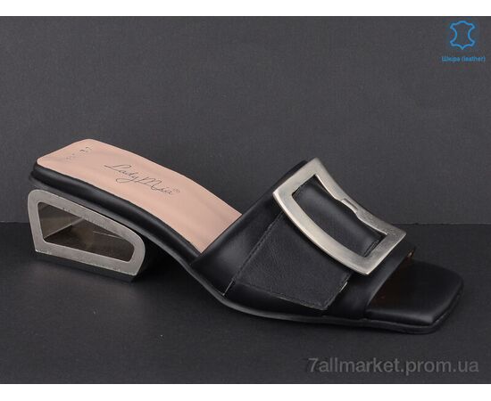 Шльопанці жіночі полегшені Літо 148-18 black (5 пар р.36-40) "Viva Star" недорого оптом від прямого постачальника, зображення 2