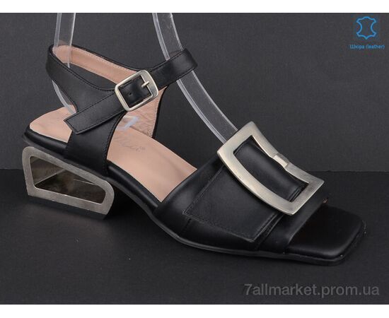 Босоніжки жіночі літні Літо 148-19 black (7 пар р.36-40) "Viva Star" недорого оптом від прямого постачальника, зображення 2