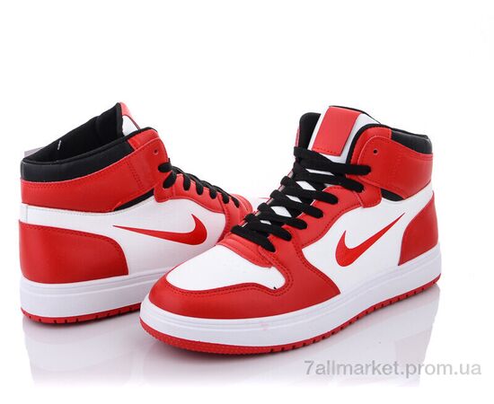 Кросівки чоловічі модні Весна/осінь 20-895-2 white-red (8 пар р.40-45) "Violeta" недорого оптом від прямого постачальника, зображення 2