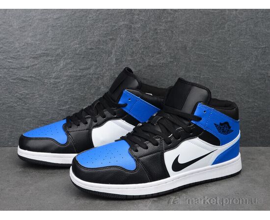 Кросівки чоловічі модні Весна/осінь 24-133 white-blue (8 пар р.40-45) "Violeta" недорого оптом від прямого постачальника, зображення 3