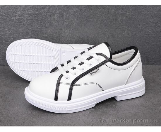 Фотография Туфли женские стильные Весна/осень 169-12 white (8 пар р.36-41) "Violeta" недорого оптом от прямого поставщика, изображение 2