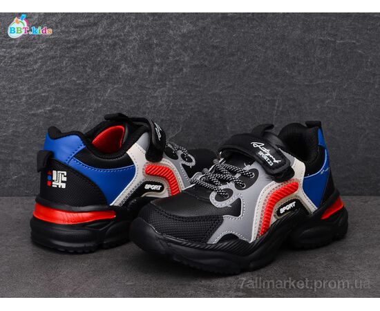 Фотография Кроссовки детские модные Весна/осень H5707-2 (8 пар р.27-32) "BBT" недорого оптом от прямого поставщика, изображение 2