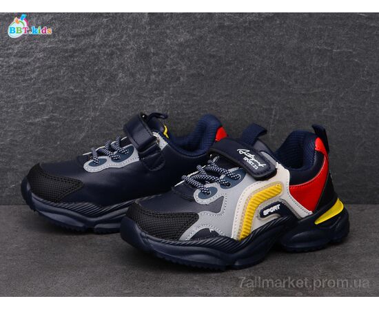 Фотография Кроссовки детские модные Весна/осень H5707-1 (8 пар р.27-32) "BBT" недорого оптом от прямого поставщика, изображение 2