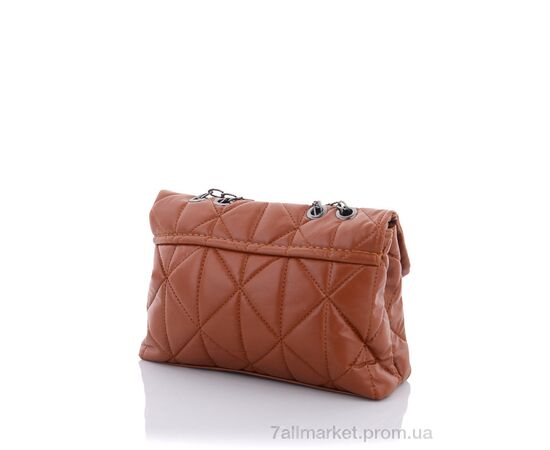 Жіноча сумка 1146-7 brown 15*24*6.5 см, "David Polo" недорого оптом від прямого постачальника, зображення 2
