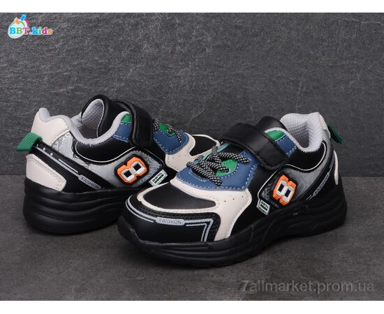 Фотография Кроссовки детские модные Весна/осень H5709-2 (8 пар р.27-32) "BBT" недорого оптом от прямого поставщика, изображение 2