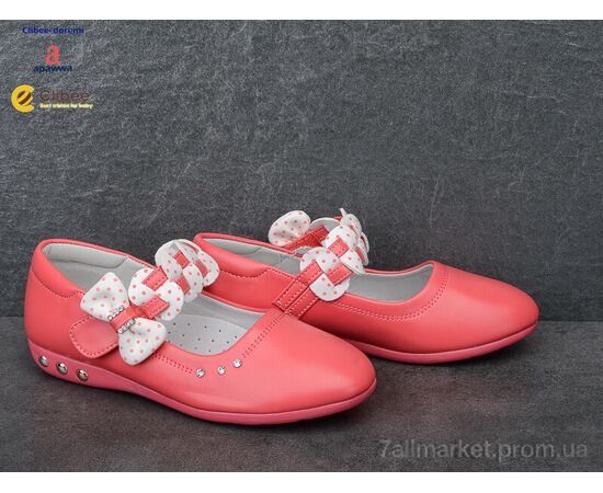 Фотография Туфли детские удобные Весна/осень CM165 red (6 пар р.31-36) "Clibee-Doremi" недорого оптом от прямого поставщика, изображение 2