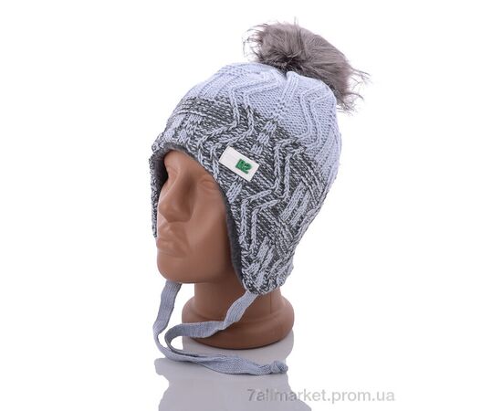 Фотография Шапка детская Зима 4511 mix флис (5 шт. р.сетка 50-52) "Red Hat" недорого оптом от прямого поставщика, изображение 2