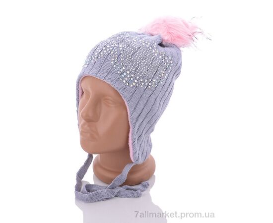 Фотография Шапка детская Зима 0111 mix флис (5 шт. р.сетка 50-52) "Red Hat" недорого оптом от прямого поставщика, изображение 2