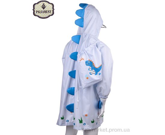 Фотография Дождевик для детей Весна/осень SY1182-1 (5 шт. р.сетка S-2XL) "PALIAMENT" недорого оптом от прямого поставщика, изображение 2