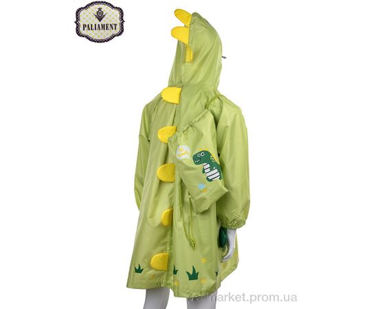Фотография Дождевик для детей Весна/осень SY1182-2 (5 шт. р.сетка S-2XL) "PALIAMENT" недорого оптом от прямого поставщика, изображение 2