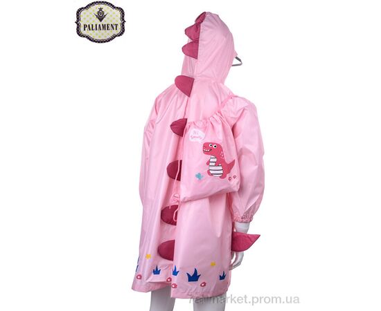 Фотография Дождевик для детей Весна/осень SY1182-5 (5 шт. р.сетка S-2XL) "PALIAMENT" недорого оптом от прямого поставщика, изображение 2