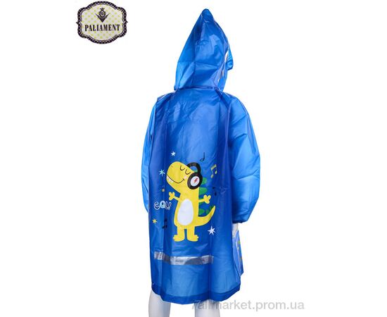 Фотография Дождевик для детей Весна/осень SY1183-2 (5 шт. р.сетка S-2XL) "PALIAMENT" недорого оптом от прямого поставщика, изображение 2