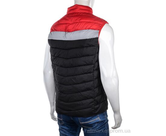 Чоловічий жилет Весна/осінь 88967 red (5 шт. р.сіткаM-3XL) "M7" недорого оптом від прямого постачальника, зображення 2