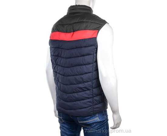 Чоловічий жилет Весна/осінь 88967 olive (5 шт. р.сіткаM-3XL) "M7" недорого оптом від прямого постачальника, зображення 2