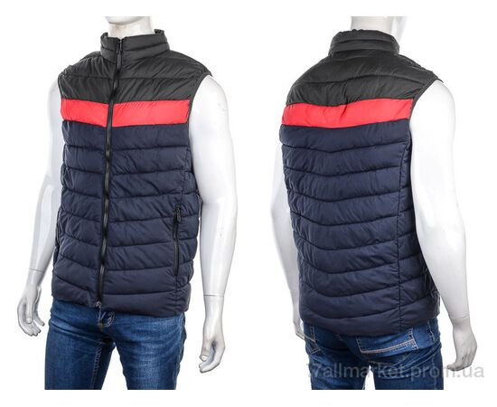 Чоловічий жилет Весна/осінь 88967 olive (5 шт. р.сіткаM-3XL) "M7" недорого оптом від прямого постачальника, зображення 3