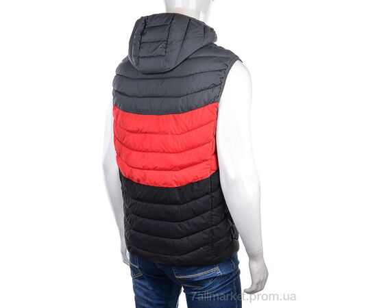 Чоловічий жилет Весна/осінь 88592 grey (5 шт. р.сіткаM-3XL) "M7" недорого оптом від прямого постачальника, зображення 2