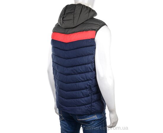 Чоловічий жилет Весна/осінь 88597 olive (5 шт. р.сіткаM-3XL) "M7" недорого оптом від прямого постачальника, зображення 2