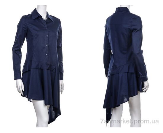 Плаття жіноче Літо 971 navy (3 шт. р.сітка36-40) "Vande Grouff" недорого оптом від прямого постачальника, зображення 3
